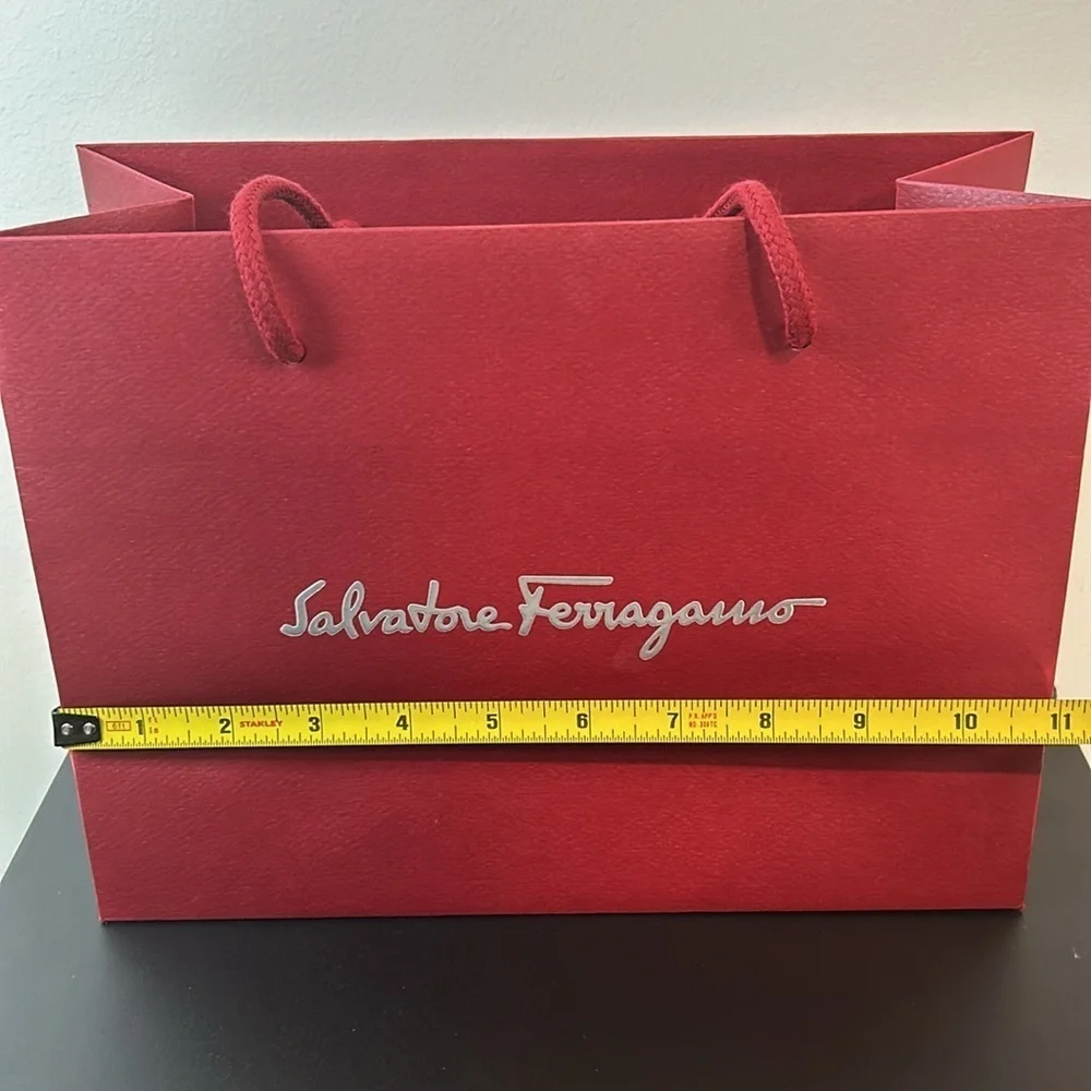 Salvatore Ferragamo gift bag small size